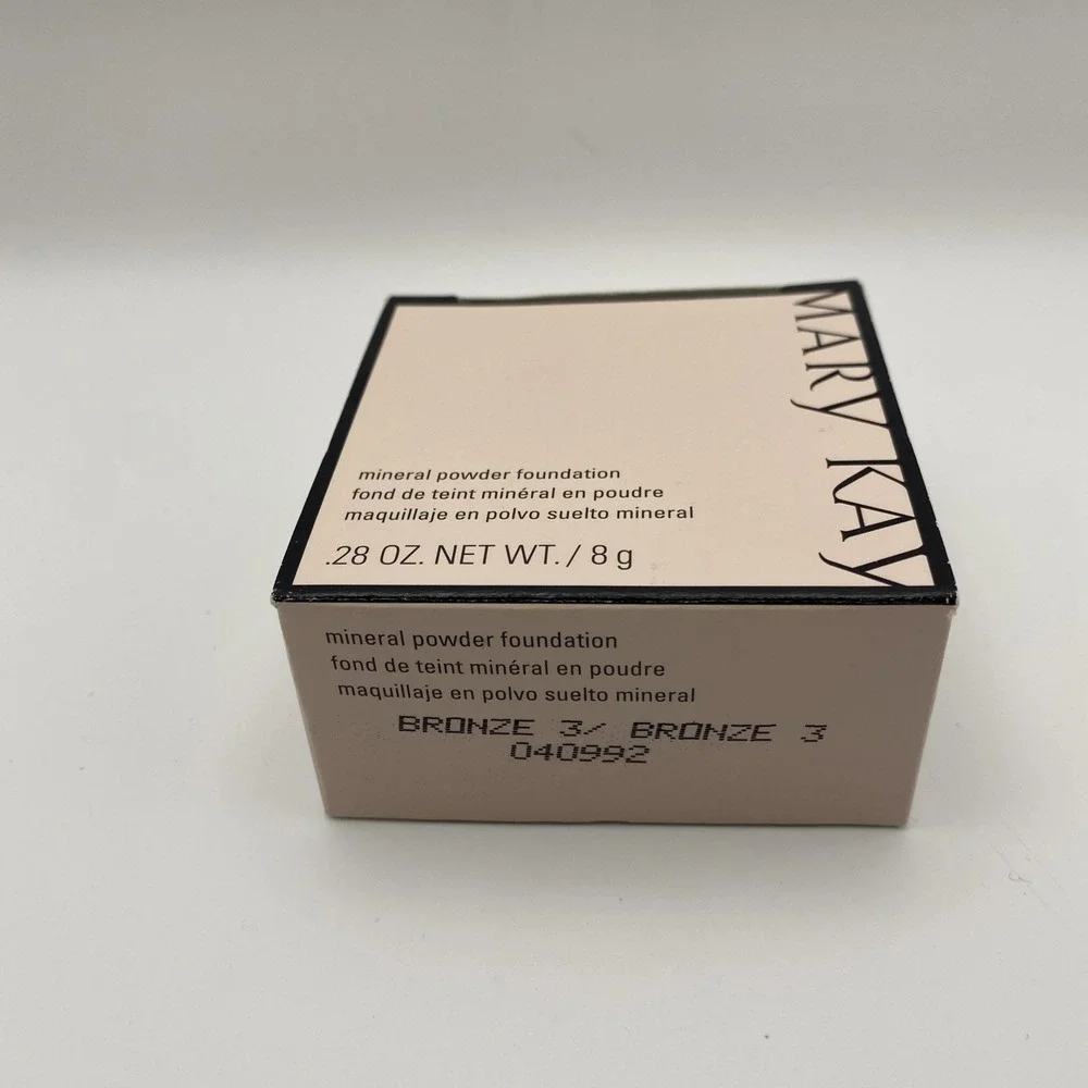 mary‎ kay mineral powder foundation bronze 3 NOS